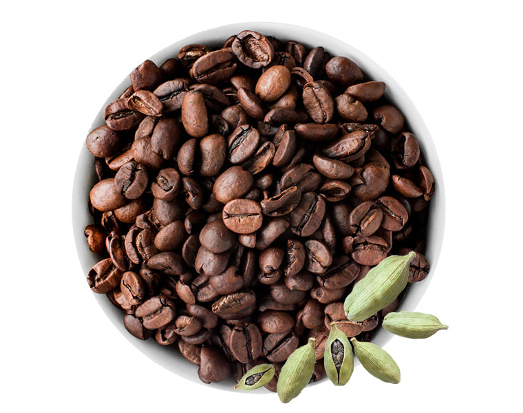 Coffee Cardamon (Cantata) with a magical aroma of cardamom.